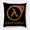 Half Life 3 Confirmed Throw Pillow Official Terraria Merch