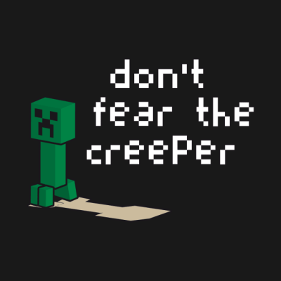 Dont Fear The Creeper Hoodie Official Terraria Merch