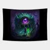 Terrarias Purple Biome Eye Of Cthulhu Tapestry Official Terraria Merch