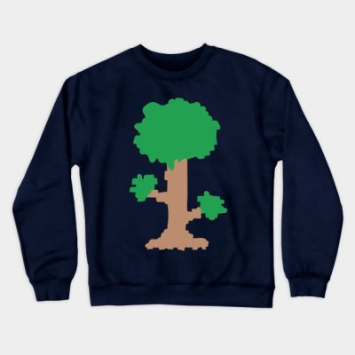 Terraria Tree Logo Crewneck Sweatshirt Official Terraria Merch