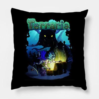 Birthday Action Characters Movies Throw Pillow Official Terraria Merch