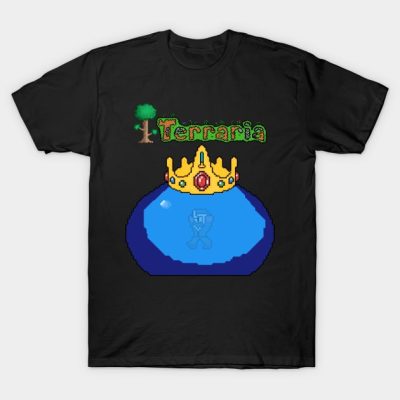 Funny Gifts Boys Girls Action Game Character Anima T-Shirt Official Terraria Merch