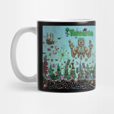 Funny Gifts Boys Girls Adventure Games Characters Mug Official Terraria Merch