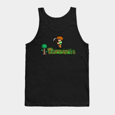 Funny Gifts Men Action Character Games Tank Top Official Terraria Merch