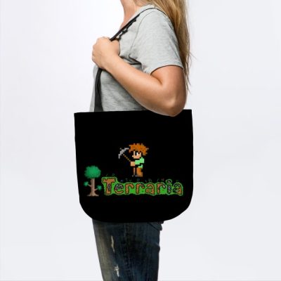 Funny Gifts Men Action Character Games Tote Official Terraria Merch