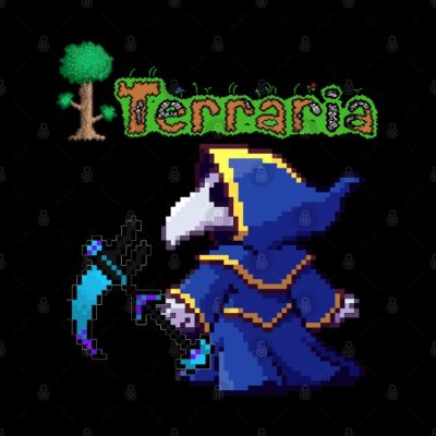 Funny Gifts Terraria Design Character Tapestry Official Terraria Merch