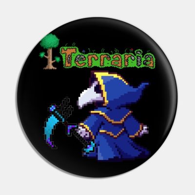 Funny Gifts Terraria Design Character Pin Official Terraria Merch