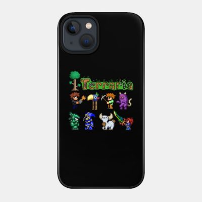 Lover Gift Minecraft Design Character Phone Case Official Terraria Merch