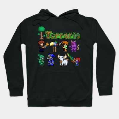 Lover Gift Minecraft Design Character Hoodie Official Terraria Merch
