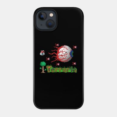Manga Vintage Retro Gamers Character Animated Phone Case Official Terraria Merch
