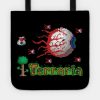 Manga Vintage Retro Gamers Character Animated Tote Official Terraria Merch