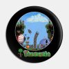 Mens Funny Minecraft Cartoon Character Pin Official Terraria Merch