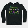 Retro Green Animations Characters Hoodie Official Terraria Merch