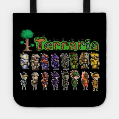 Women Men Action Game Character Game Tote Official Terraria Merch