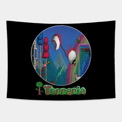 Funny Gifts Boy Girl Adventure Games Animations Ch Tapestry Official Terraria Merch