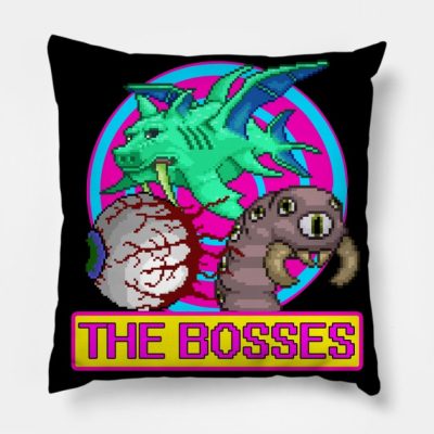 The Bosses Throw Pillow Official Terraria Merch