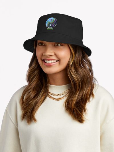 Terraria Game Night And Day Horror Design Bucket Hat Official Terraria Merch