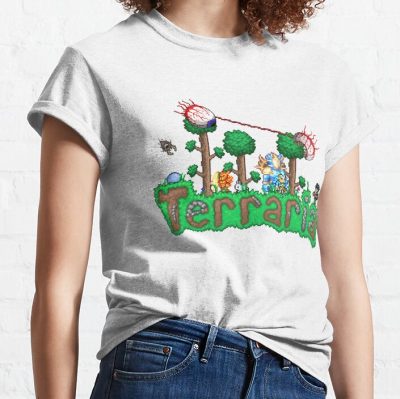 Funny Gift Terraria Game Christmas T-Shirt Official Terraria Merch
