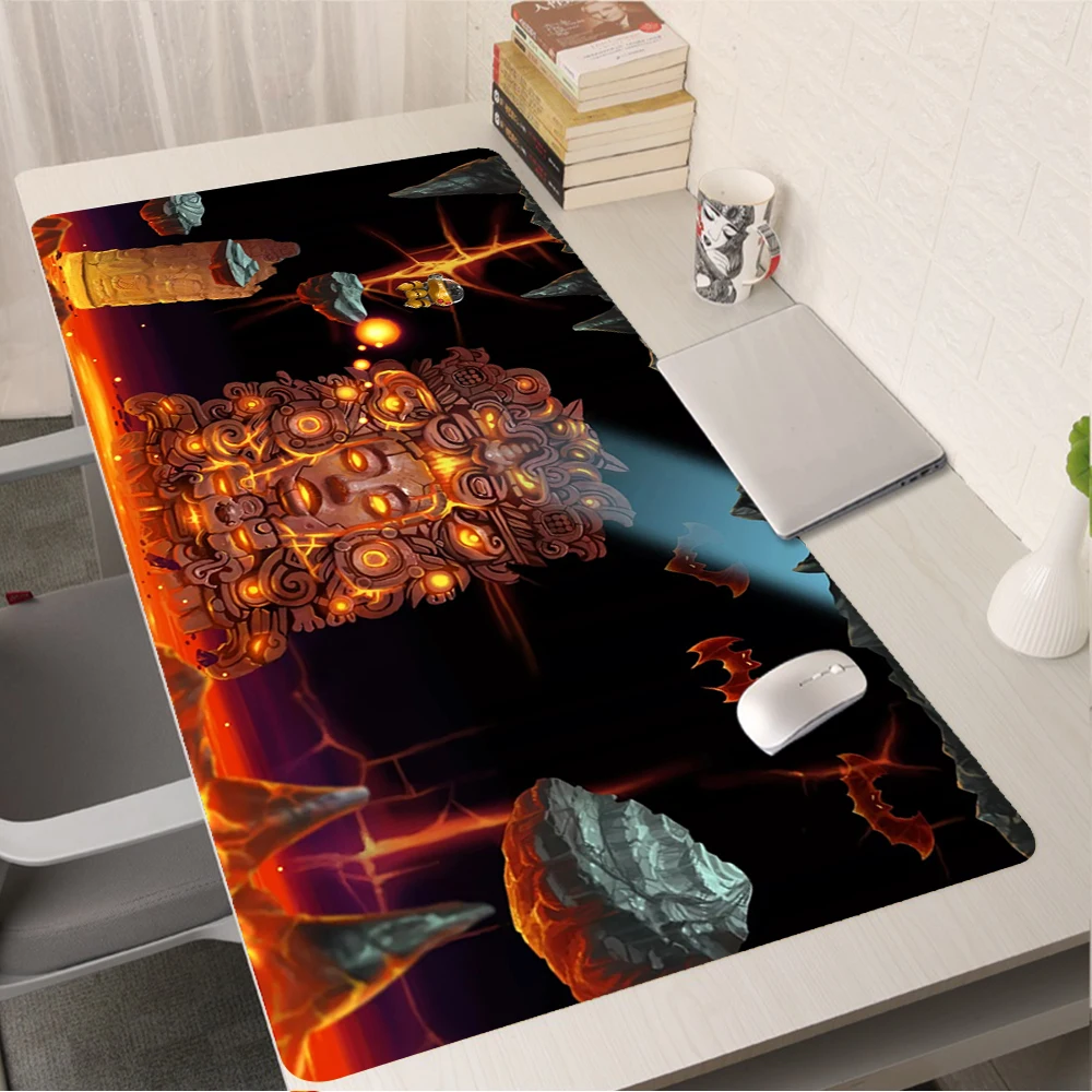 Terraria Mouse Pad Xl Gamer Keyboard Mat PC Gamer Cabinet Deskmat Gaming Computer Mousepad Cute Keyboards 14 - Terrari Store